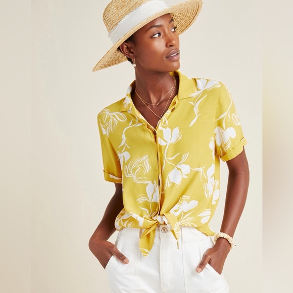 Anthropologie Tops - Anthropologie x Faithful Toulin Blouse Size 6